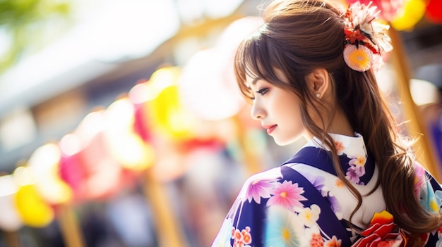 a beautiful Japanese woman