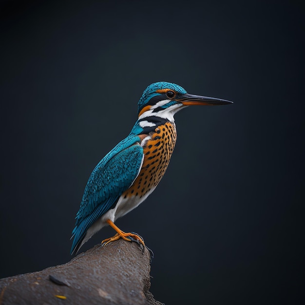 Beautiful kingfisher bird