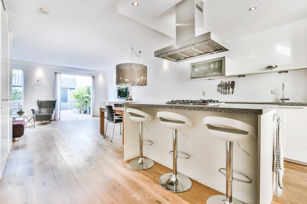 Beautiful kitchen interior