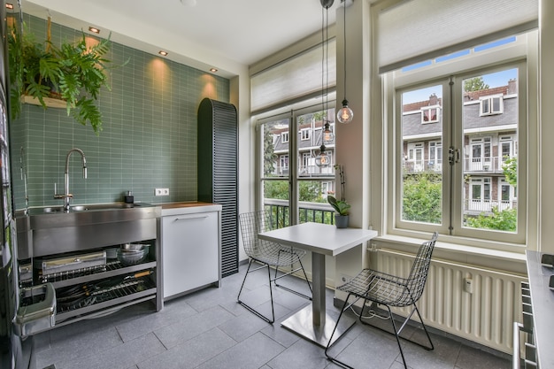 Beautiful kitchen interior