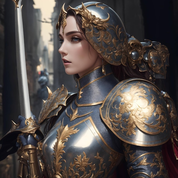 Beautiful knight women