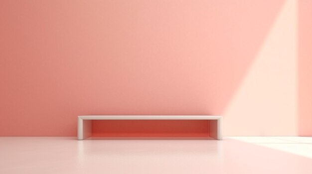 Beautiful kreations empty room Gradient color background