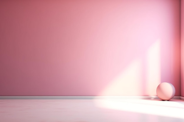 Красивые создания пустой комнаты Градиентный цвет фона