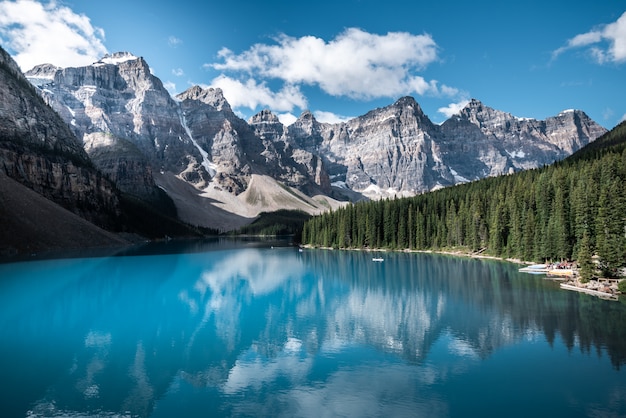 사진 캐나다의 아름다운 호수