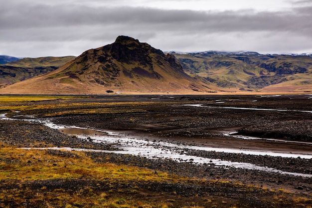 beautiful landcape of iceland