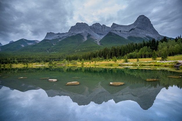 Bellissimo paesaggio in canada