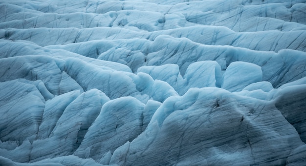 Beautiful landscape on a Glacier