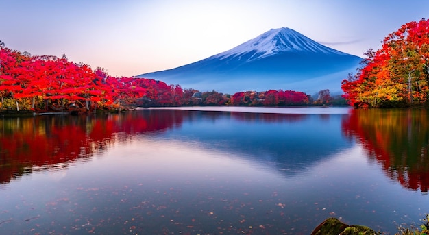 高解像度4kで日中の日本の富士山の美しい風景 | プレミアム写真 高解像度4kで日中の日本の富士山の美しい風景 | プレミアム写真