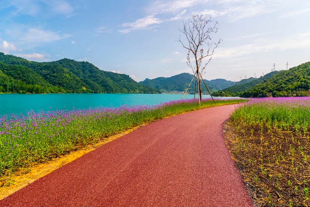 The beautiful landscape of Qiandao Lake