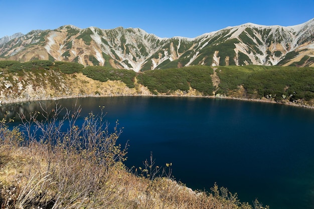 Beautiful landscape in Tateyama Alpine Route