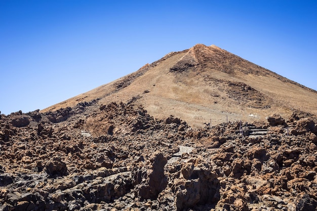 Teide 국립 공원 테네리페 카나리아 섬 스페인의 아름다운 풍경