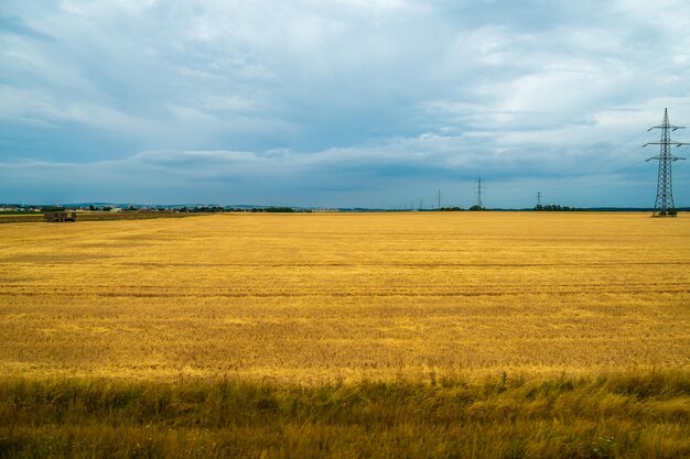 Beautiful Landscape view from the train window