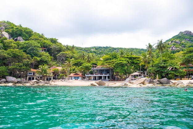 Beautiful landscape view at Koh Tao Thailand