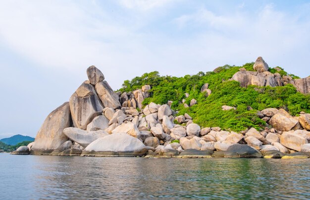 Beautiful landscape view at Koh Tao Thailand