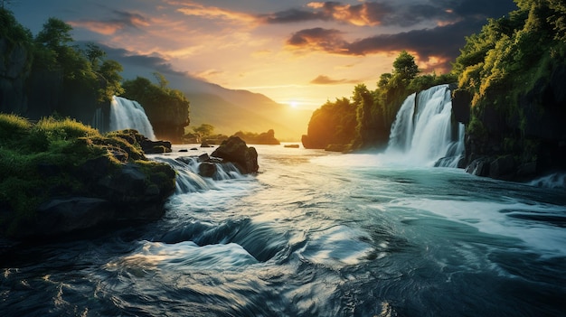 The beautiful landscape wallpaper