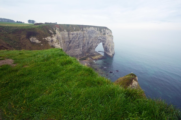 Beautiful landscapes of Etretat