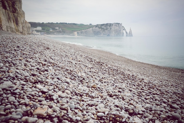 Beautiful landscapes of Etretat