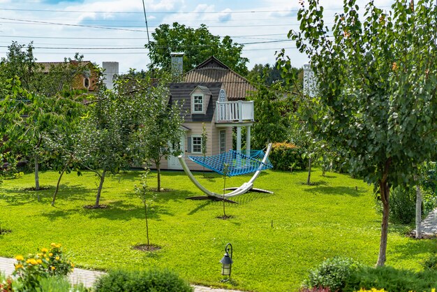 beautiful landscaping with beautiful plants and flowers