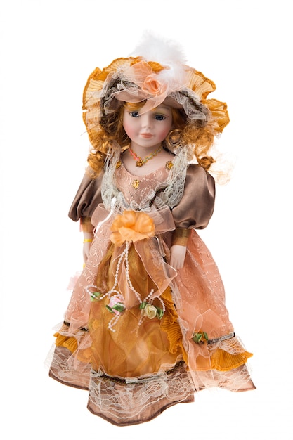 Beautiful large plastic doll