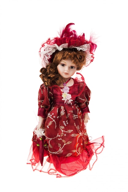 Beautiful large plastic doll