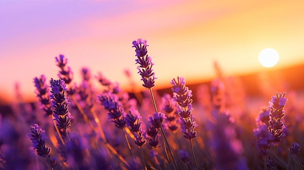 Beautiful Lavender Field