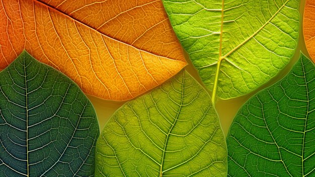 Photo beautiful leaf images background