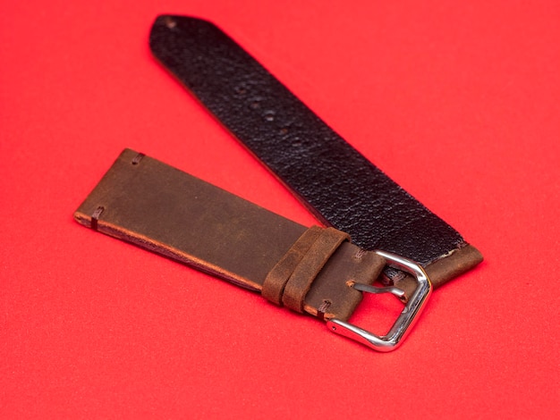 Photo beautiful leather watch straps