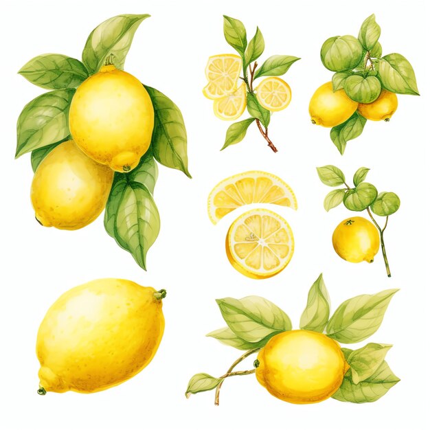 Beautiful lemon yellow shirt clipart illustration