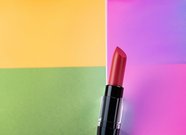 Photo beautiful lipstick background