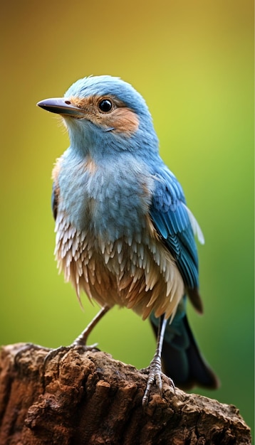 Beautiful little bird portrait