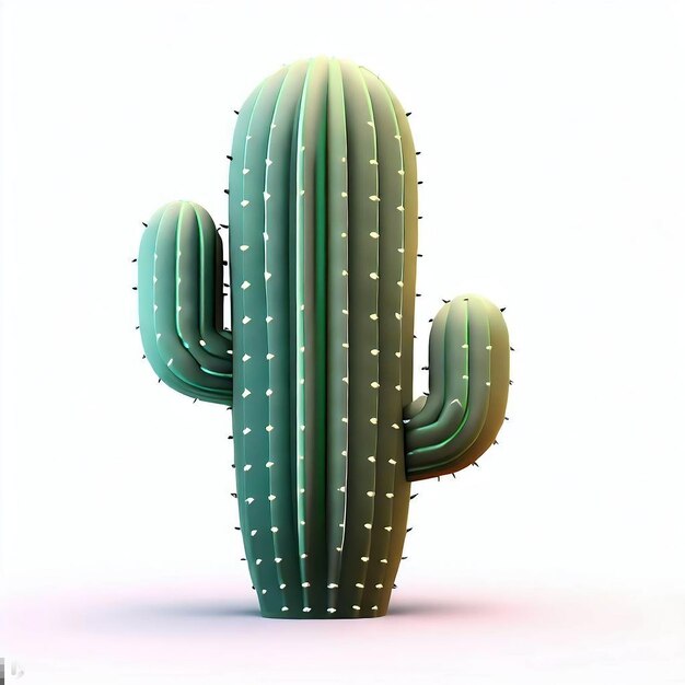 Foto bellissimo piccolo cactus verde
