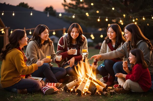 Foto la bellissima festa del lohri