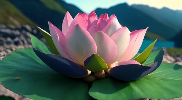 Photo beautiful lotus