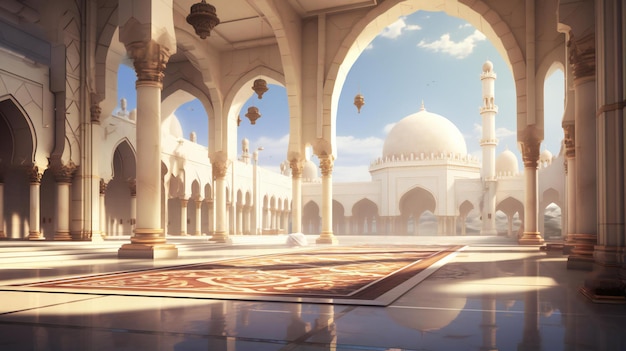 아름다운 럭셔리 모스크