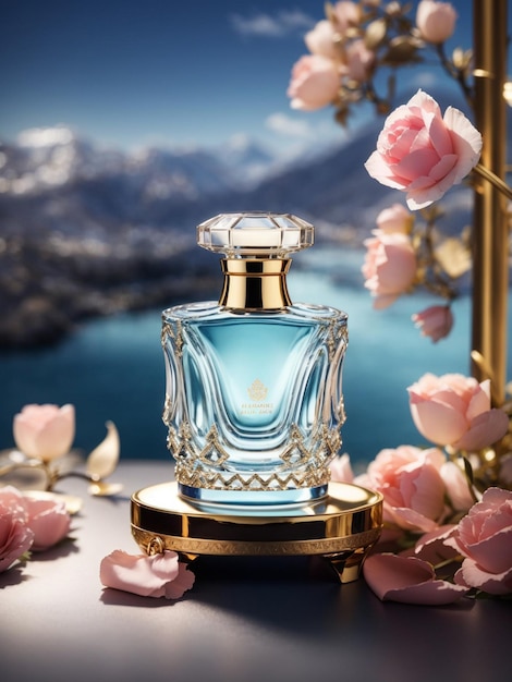 Beautiful luxury perfume for man and women