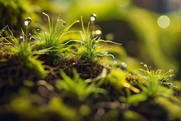 Foto bellissimo oggetto per la fotografia macro