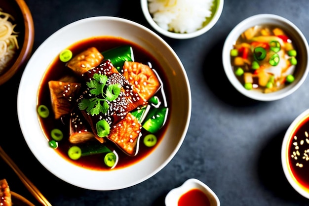 写真 美しい魔法のおいしい食べ物