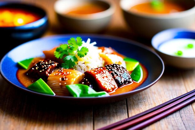 写真 美しい魔法のおいしい食べ物