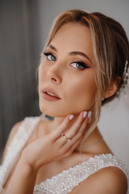 beautiful makeup for the bride