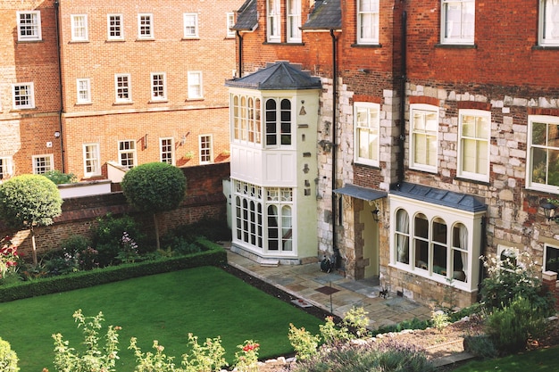 Beautiful mansion and garden in England