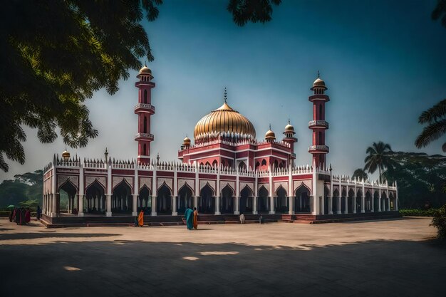 Photo beautiful masjid