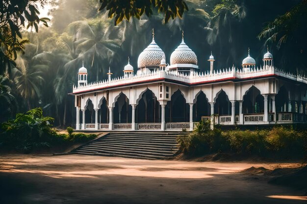 Photo beautiful masjid