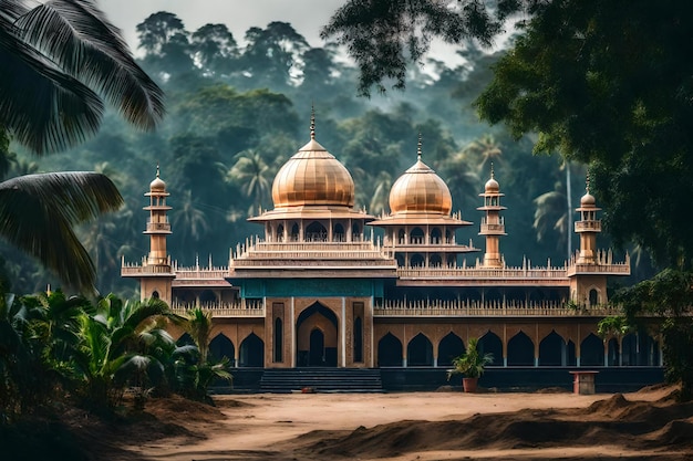 Прекрасная мечеть.