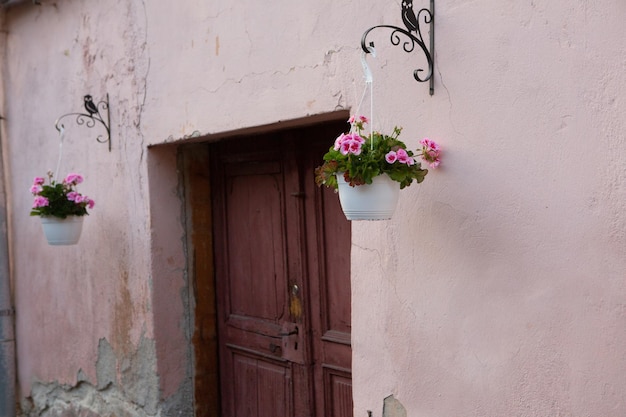 A beautiful medieval citadel city of Sighisoara in the heart of Romania Transylvania