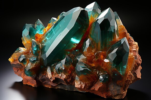 Beautiful minerals and gems