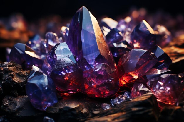 Beautiful minerals and gems