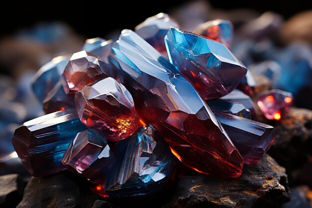 Beautiful minerals and gems