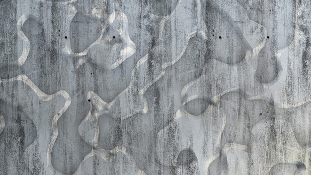 Beautiful modern background texture with relief plaster 3d rendering