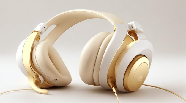 Beautiful and modern headphone models