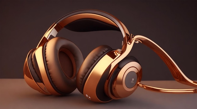 Beautiful and modern headphone models